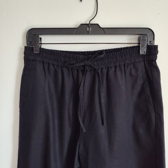 Ladies SZ 6P J Crew Factory Black Slim/Wide-Leg Pant - Picture 2 of 4
